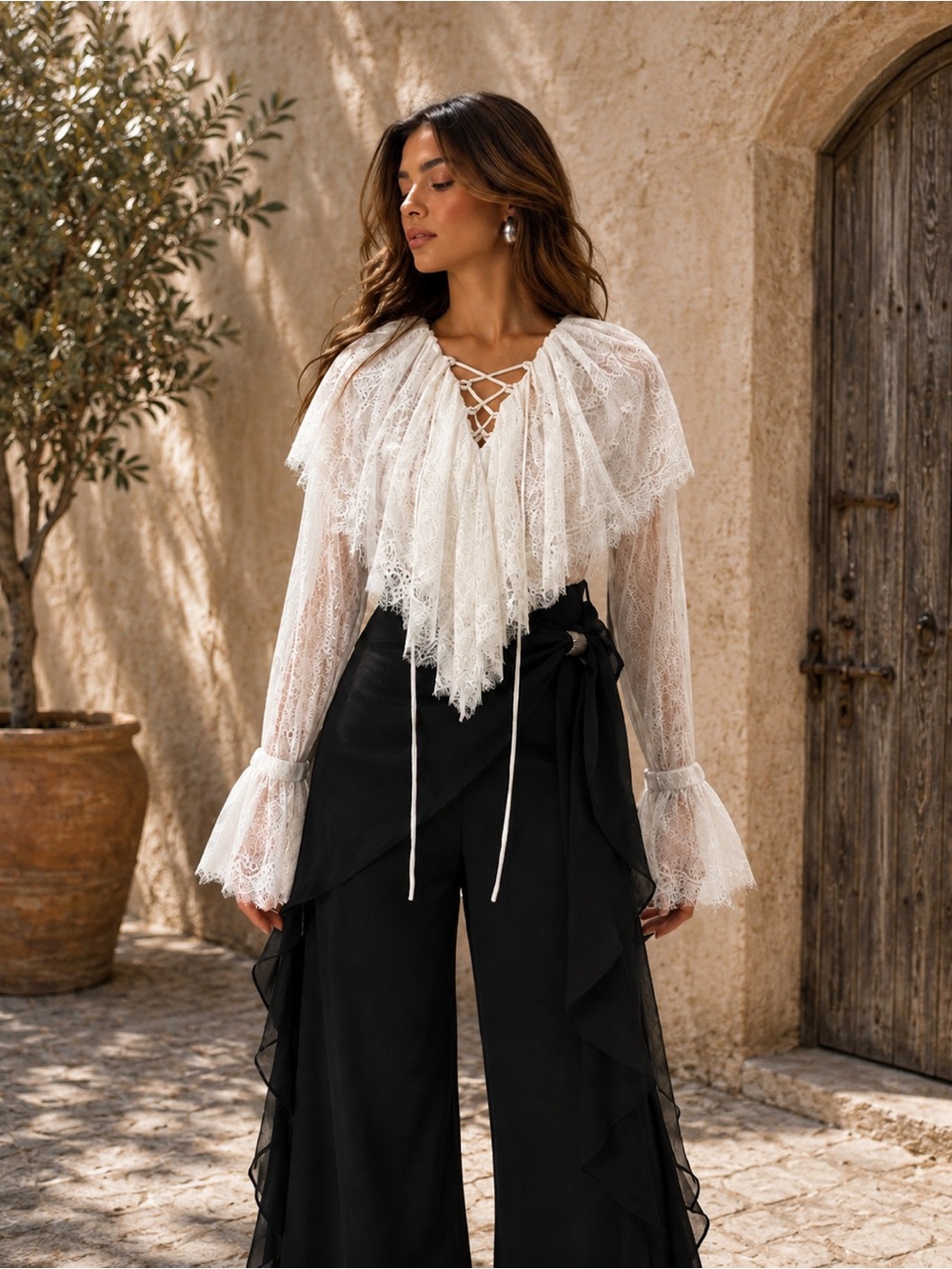Étoile Lace Blouse